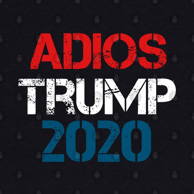 Adios Trump 2020 retro vintage by Shirtz Tonight